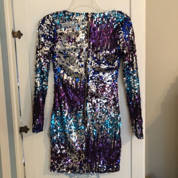 Fashion Nova Sequin Party Dress - Picture 3 of 4